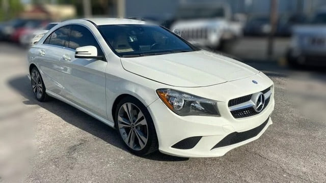 White Mercedes-Benz CLA250- For Rent-$70 A Day/$420 A Week/$ 2 Weeks