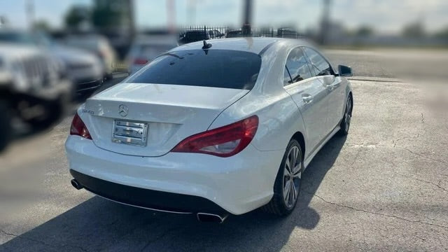 White Mercedes-Benz CLA250- For Rent-$70 A Day/$420 A Week/$ 2 Weeks