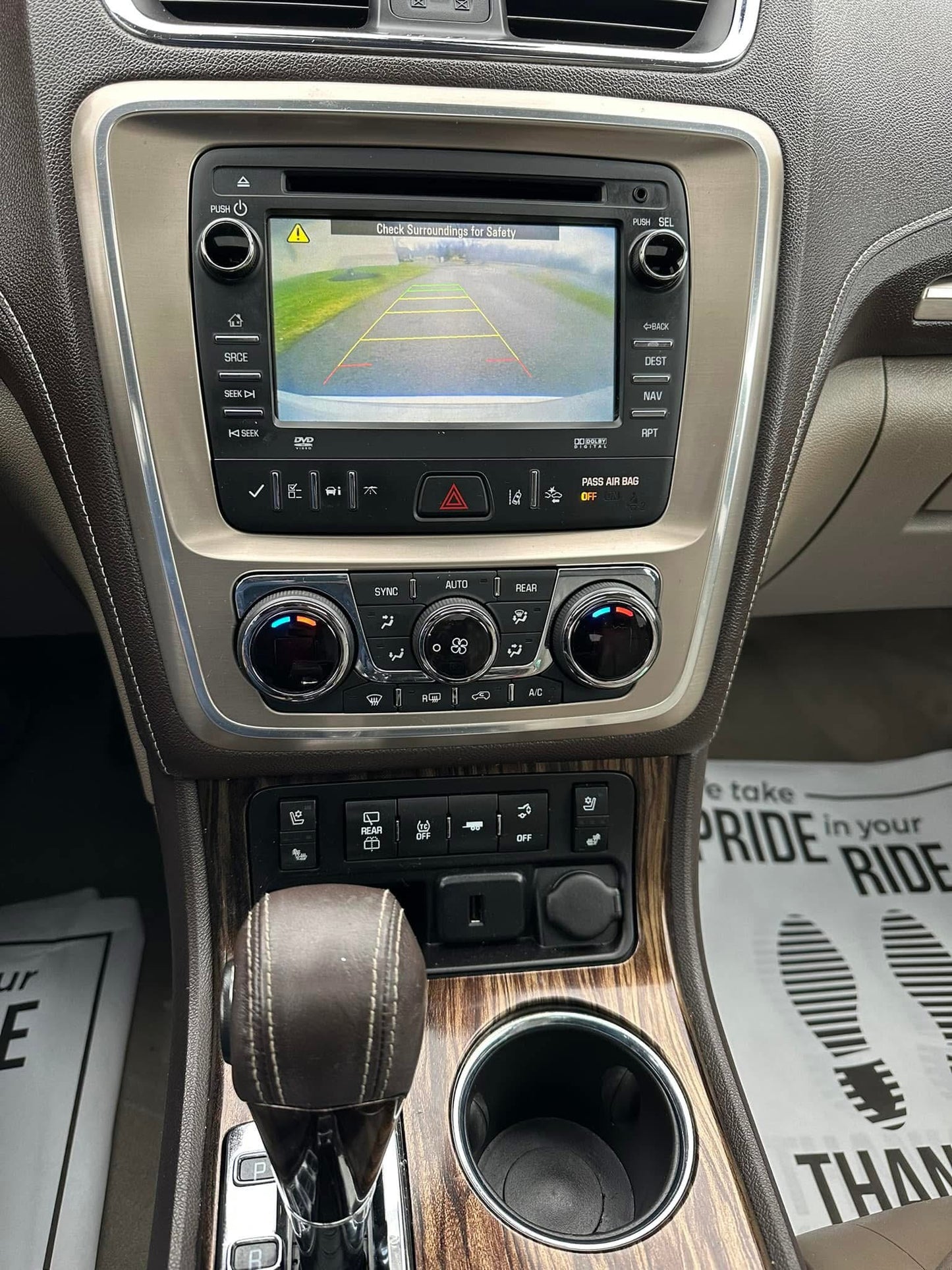 White GMC Acadia (7Seats) For Rent-$70 A Day/1 Week $65 A Day/2 Weeks $60 A Day