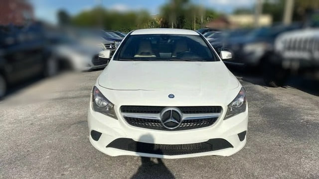 White Mercedes-Benz CLA250- For Rent-$70 A Day/$420 A Week/$ 2 Weeks