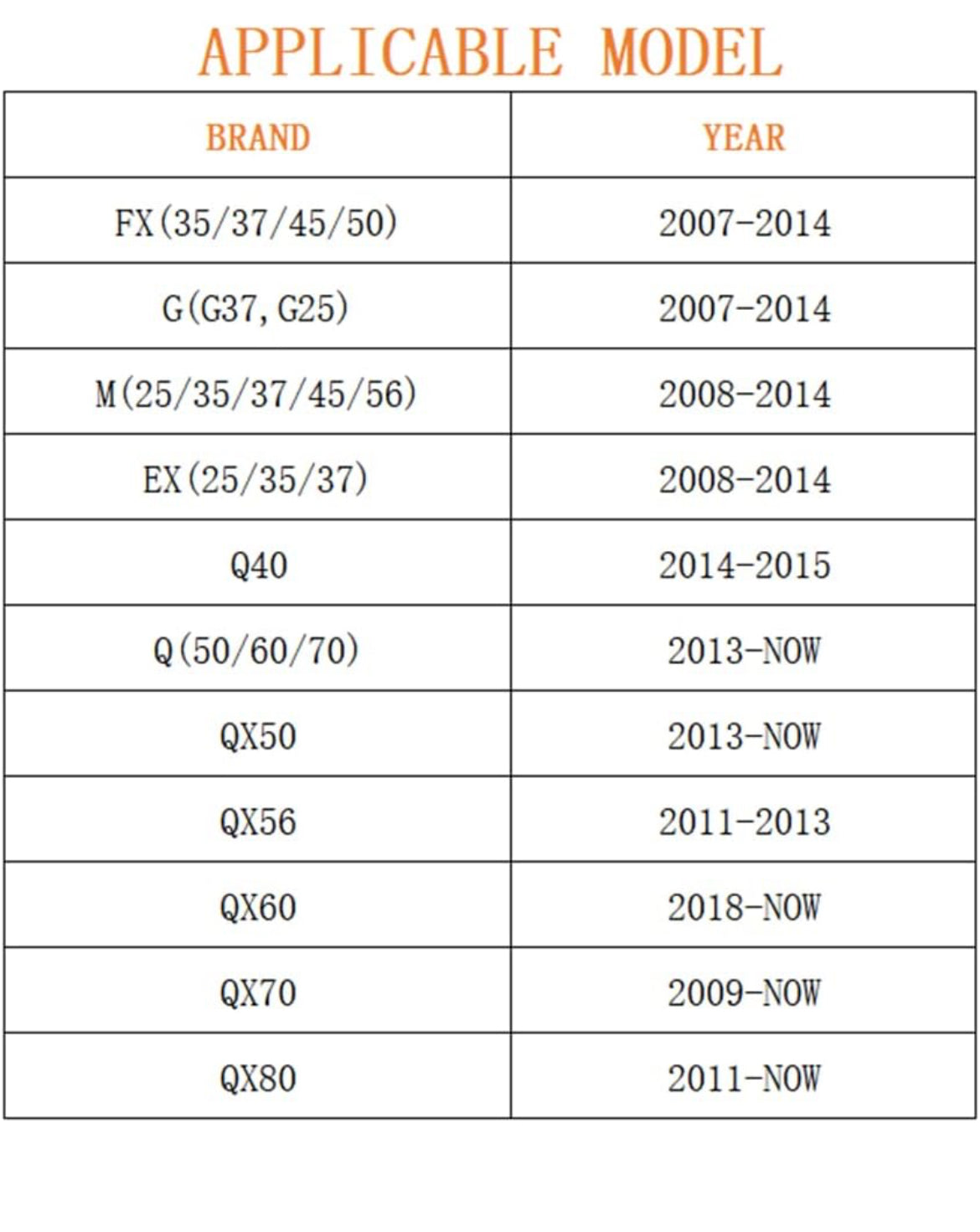 Fin Designer LED DOOR LIGHT-Car Door Light Logo for Infiniti - Ghost Shadow Laser Car Courtesy Step Lights Q50 Q60 Q70 QX50 QX70 QX80 FX G M EX Series Accessories