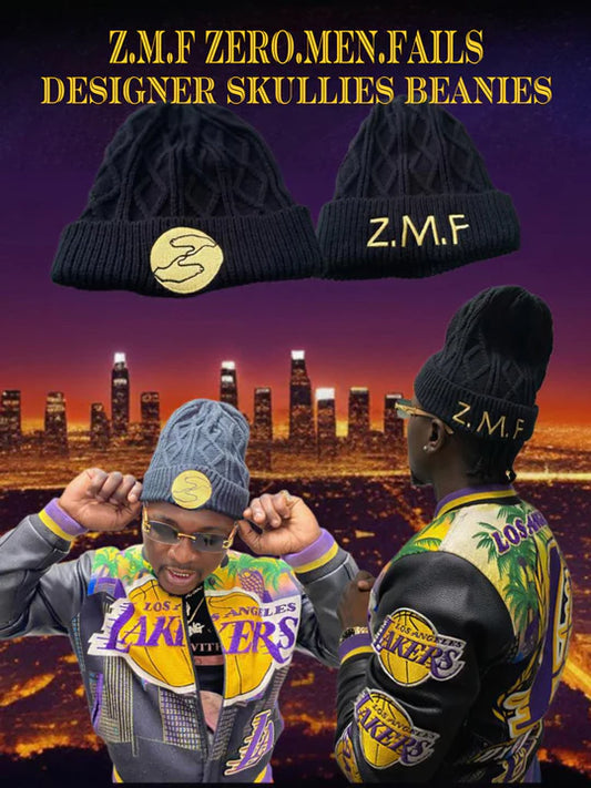 Z.M.F ZERO.MEN.FAILS DESIGNER SKULLIES BEANIES Hats