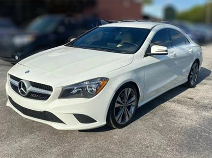 White Mercedes-Benz CLA250- For Rent-$70 A Day/$420 A Week/$ 2 Weeks