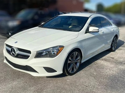 White Mercedes-Benz CLA250- For Rent-$70 A Day/$420 A Week/$ 2 Weeks